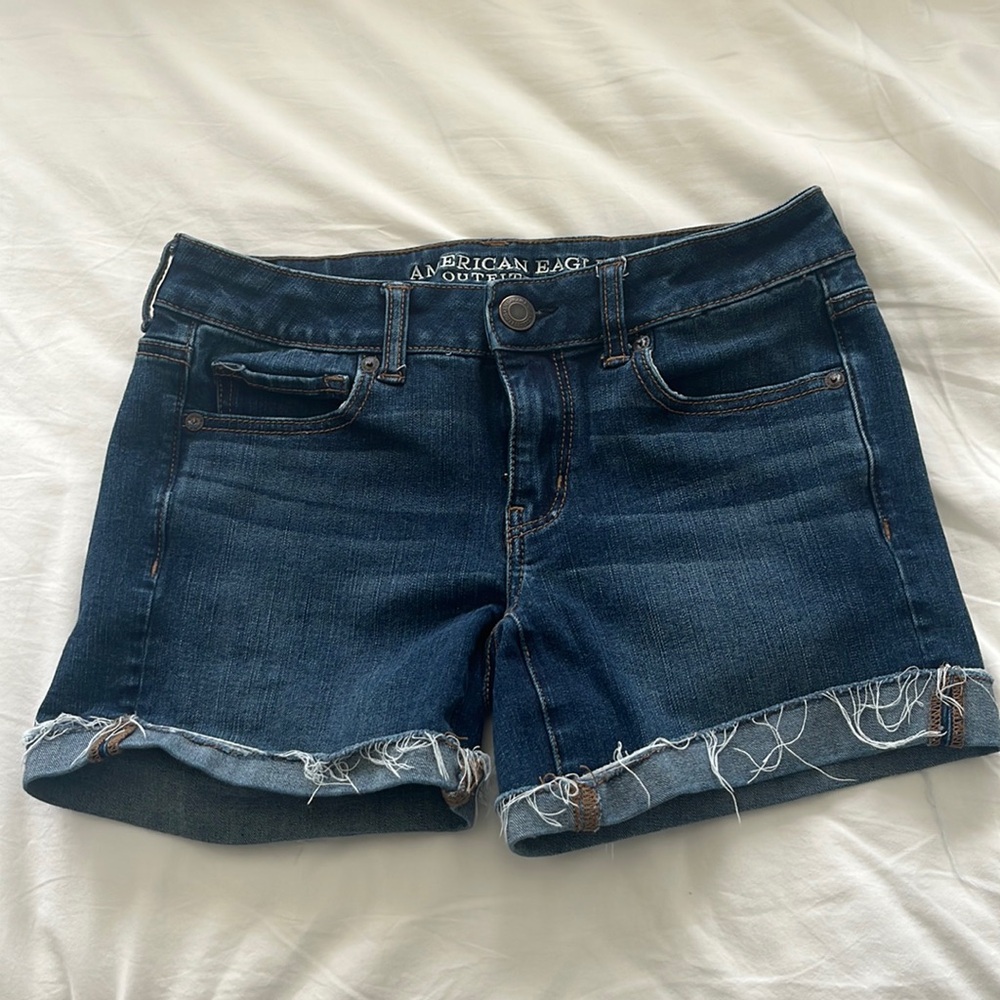 American Eagle Women’s “360 Super Stretch” Jean Shorts